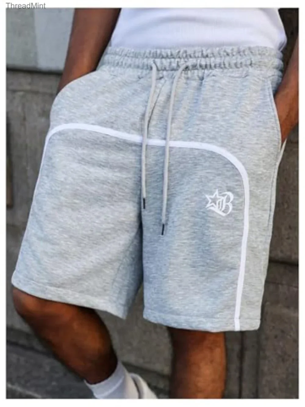 Men's Athletic Sweat Shorts with Pockets Workout Jogger Gym Running Streetwear